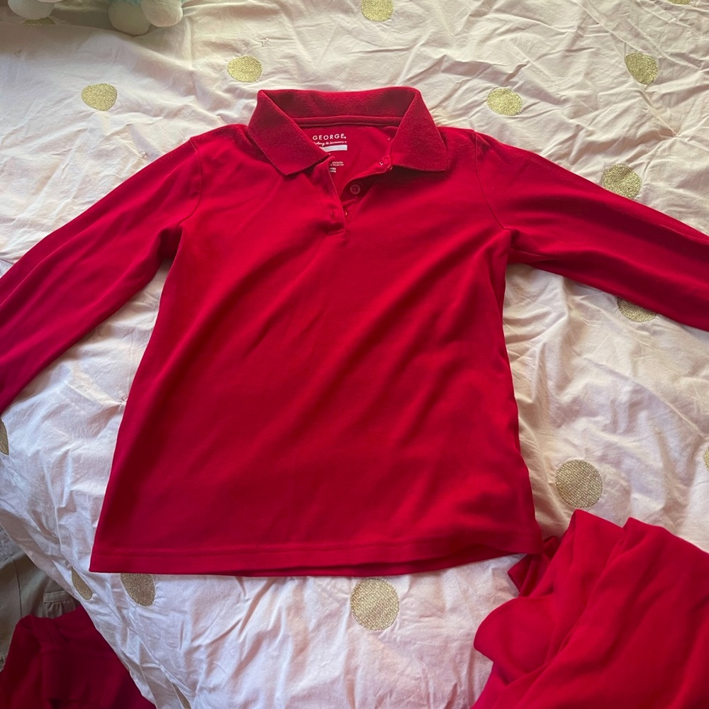 School Uniform Long Sleeve Shirts